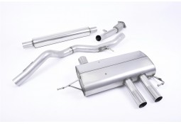 Ligne d'échappement inox Fap-Back MILLTEK Renault Megane RS300 Trophy FAP (2019+)
