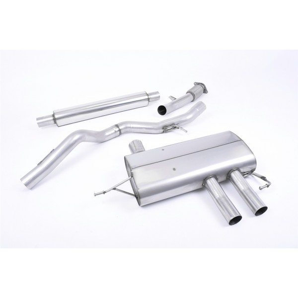 Ligne d'échappement inox Fap-Back MILLTEK Renault Megane RS300 Trophy FAP (2019+)