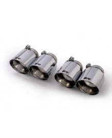 Echappement inox REMUS BMW M4 G82 / M3 G80 G81+ Competition (2021+)-Ligne Cat-Back à valves Racing