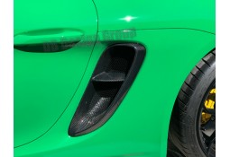 Prises d'air latérales Carbone DB Carbon pour Porsche 718 GT4 & Spyder (2019+)