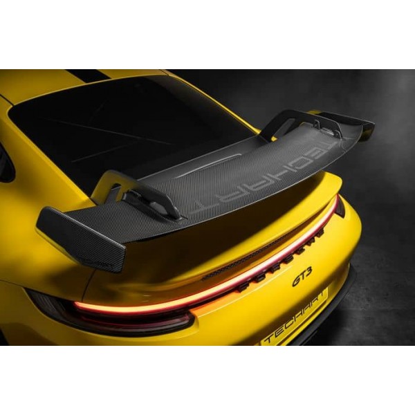 Rear Spoiler / Aileron carbone TECHART Porsche 992 GT3 (2021+)