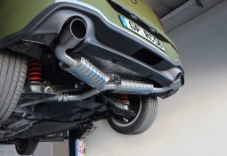 Echappement inox EISENMANN VW Golf 8 GTI 2.0 TSI 245Ch (2020+)-Ligne Fap-back homologuée