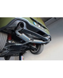 Echappement inox EISENMANN VW Golf 8 GTI 2.0 TSI 245Ch (2020+)-Ligne Fap-back homologuée
