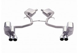 Echappement inox EISENMANN Mercedes SL350 SL500 R230 (2001-2006)-Ligne cat-back