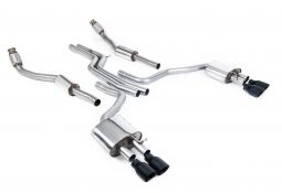 Ligne d'échappement Cat-Back MILLTEK Audi S6 & S7 Sportback C7 4,0 TFSI (2012-2018)(Racing)