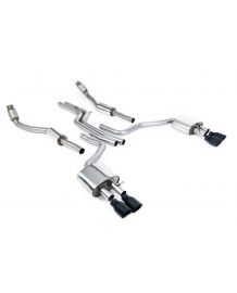 Ligne d'échappement Cat-Back MILLTEK Audi S6 & S7 Sportback C7 4,0 TFSI (2012-2018)(Racing)