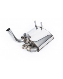 Silencieux d'échappement inox à valves MILLTEK Porsche 996 Carrera 2 / 2S / 4 / 4S PSE (1998-2005)