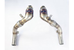 Downpipe + Catalyseurs Race HJS 100 CPSI inox SUPERSPRINT BMW M5 F10 (2012+)