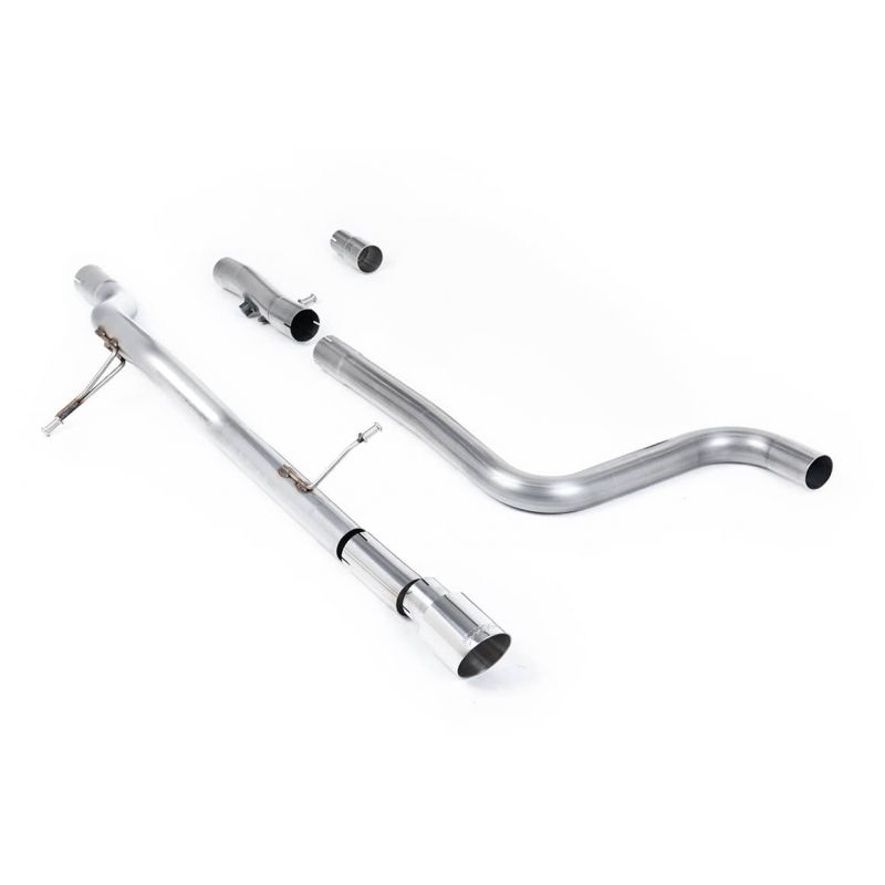Ligne D'échappement Complète Pour Ford Fiesta MK4 1.25/1.3 - Acier Aluminisé - Neuf