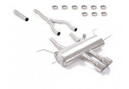 Echappement inox RAGAZZON Jaguar F-Type 2.0T P300i 300Ch (08/2018+) - Ligne Fap-Back à valves