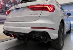 Diffuseur + Embouts look RSQ3 pour Audi Q3 S-line F3 SUV (2020+)