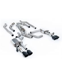 Ligne d'échappement Fap-Back à valves MILLTEK AUDI S8 D5 4,0 TFSI V8 (2020+)(Sport)