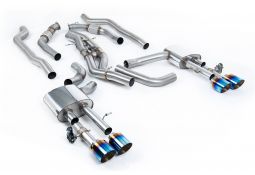 Ligne d'échappement Fap-Back à valves MILLTEK AUDI S8 D5 4,0 TFSI V8 (2020+)(Sport)