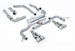 Ligne d'échappement inox Cat-Back MILLTEK HONDA Civic Type R FK2 2.0 i-VTEC LHD (2015-2017)(RACE)