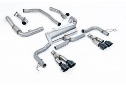 Ligne d'échappement inox Cat-Back MILLTEK HONDA Civic Type R FK2 2.0 i-VTEC LHD (2015-2017)(Road+)