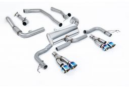 Ligne d'échappement inox Cat-Back MILLTEK HONDA Civic Type R FK2 2.0 i-VTEC LHD (2015-2017)(Road+)