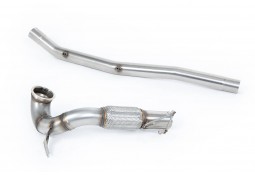 Downpipe + Suppression Catalyseurs/FAP MILLTEK VW T-Roc R 2,0 TFSI (2022+)