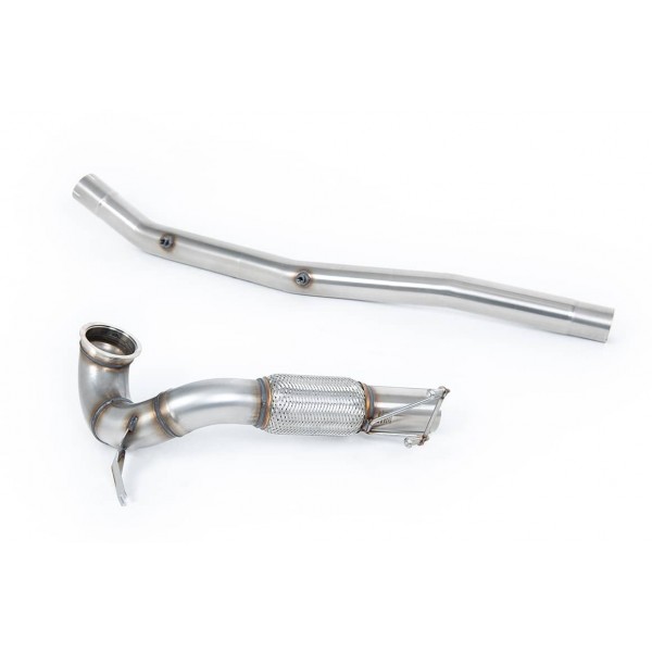 Downpipe + Suppression Catalyseurs/FAP MILLTEK VW T-Roc R 2,0 TFSI (2022+)