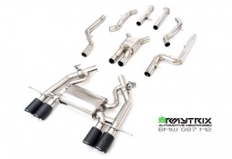 Echappement inox ARMYTRIX BMW M2 G87 (2023+)-Ligne Cat-Back à valves