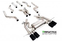 Echappement inox ARMYTRIX BMW M2 G87 (2023+)-Ligne Cat-Back à valves