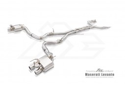 Echappement FI EXHAUST Maserati Levante 3,0 V6 S (2016-2018+)- Ligne Cat-Back à valves