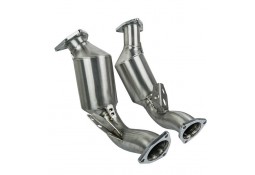 Catalyseurs sport inox BULL-X AUDI S4 B8 V6 3.0 TFSI / S5 B8 V6 3.0 TFSI (300/310Ch) (2008+)