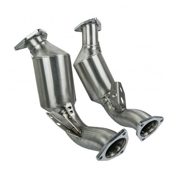 Catalyseurs sport inox BULL-X AUDI S4 B8 V6 3.0 TFSI / S5 B8 V6 3.0 TFSI (300/310Ch) (2008+)