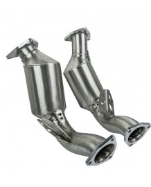 Catalyseurs sport inox BULL-X AUDI S4 B8 V6 3.0 TFSI / S5 B8 V6 3.0 TFSI (300/310Ch) (2008+)