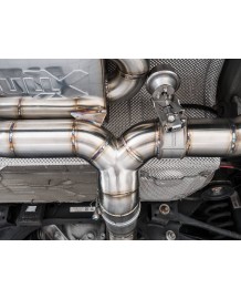 Echappement inox EGO-X BMW M140i +X-Drive F20 F21 340Ch FAP (07/2018+)- Ligne FAP-back à valves