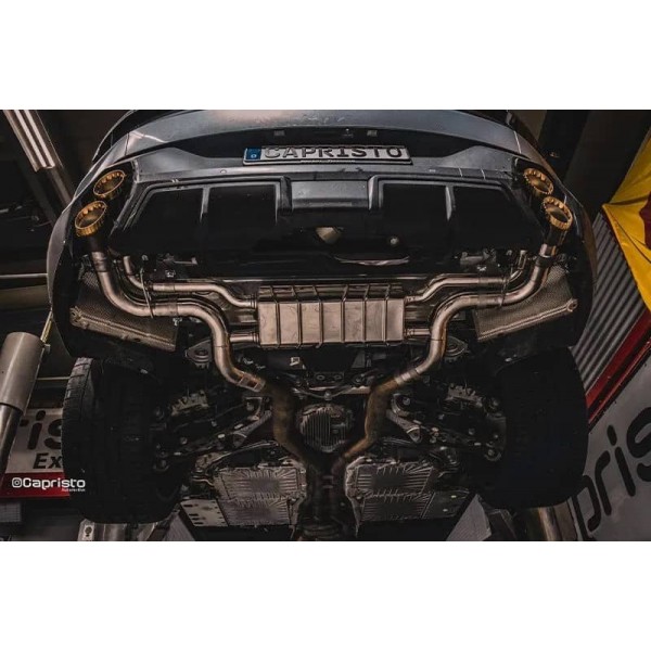 Echappement inox CAPRISTO BMW XM G09 (2023+)-Silencieux à valves
