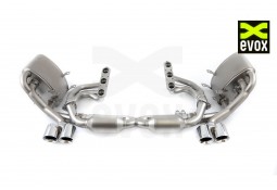 Ligne d'échappement inox à valves EVOX Porsche 997.1 (2005-2008)