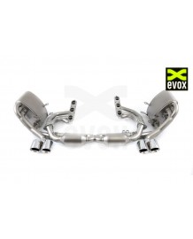 Ligne d'échappement inox à valves EVOX Porsche 997.1 (2005-2008)