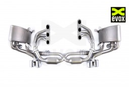 Ligne d'échappement inox à valves EVOX Porsche 997.1 (2005-2008)