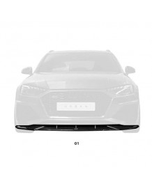 Spoiler avant Carbone URBAN Automotive pour Audi RS4 B9.5 Facelift (2021+)