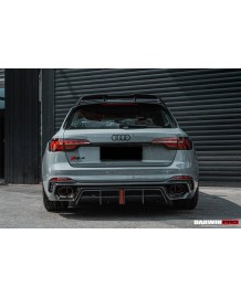 Diffuseur arrière carbone DARWINPRO AUDI RS4 B9 (2017-2022)