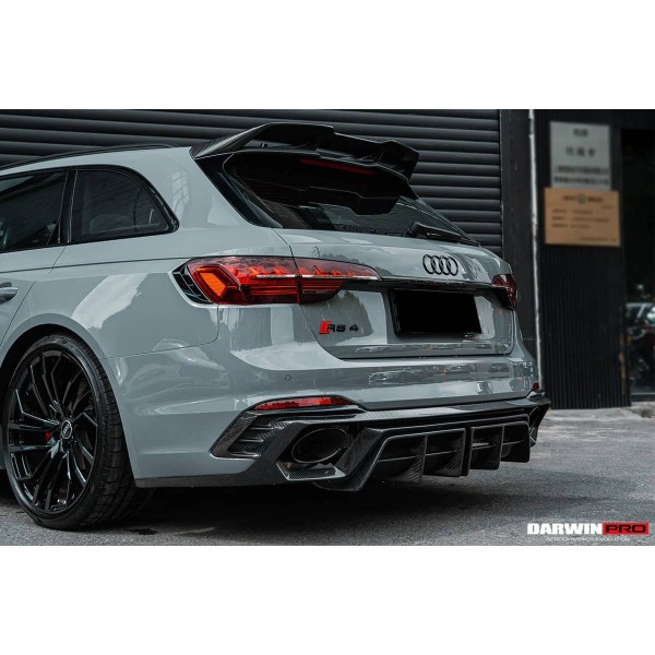 Diffuseur arrière carbone DARWINPRO AUDI RS4 B9 (2017-2022)