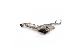 Echappement AKRAPOVIC Audi RS6 / RS7 C8 Performance (2023+)- Ligne Fap-Back à valves