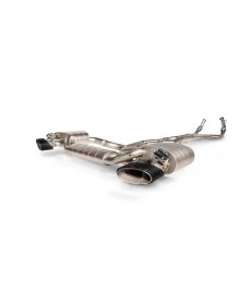 Echappement AKRAPOVIC Audi RS6 / RS7 C8 Performance (2023+)- Ligne Fap-Back à valves