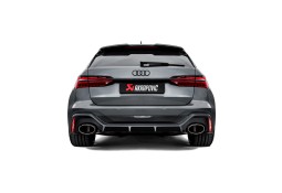 Echappement AKRAPOVIC Audi RS6 / RS7 C8 Performance (2023+)- Ligne Fap-Back à valves