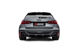 Echappement AKRAPOVIC pour AUDI RS6 / RS7 C8 Performance (2023+)- Ligne Fap-Back à valves