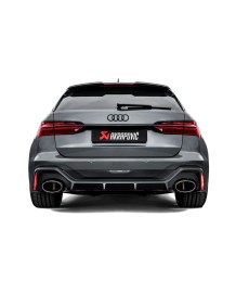 Echappement AKRAPOVIC pour AUDI RS6 / RS7 C8 Performance (2023+)- Ligne Fap-Back à valves