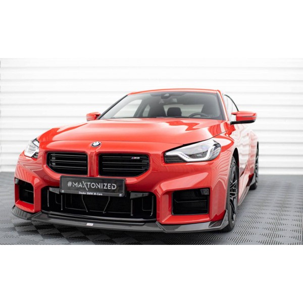 Spoiler avant V1 Carbone BMW M2 G87 (2023+)(Maxton Design)