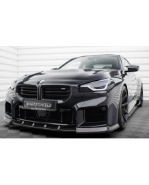 Spoiler avant V2 Carbone BMW M2 G87 (2023+)(Maxton Design)