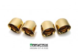 Echappement ARMYTRIX Nissan GT-R (R35)(2007-2022)- Ligne Cat-Back à valves Inox Race(102)