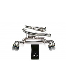 Echappement ARMYTRIX Nissan GT-R (R35)(2007-2022)- Ligne Cat-Back à valves Inox Race(102)