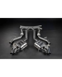 Echappement inox CAPRISTO Mercedes SL63 AMG R232 (2021+)-Ligne Fap-Back à valves