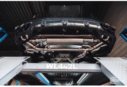 Echappement inox DCE PARTS BMW X5 45e/50e G05 (2018+)-Silencieux à valves 4 sorties