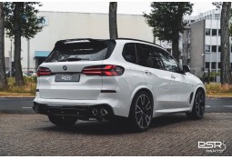 Echappement inox DCE PARTS BMW X5 45e/50e G05 (2018+)-Silencieux à valves 4 sorties