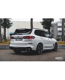 Echappement inox DCE PARTS BMW X5 45e/50e G05 (2018+)-Silencieux à valves 4 sorties