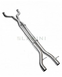 X-Pipe Echappement inox LARINI JAGUAR XKR 4.2 (S2)(2006-2014)